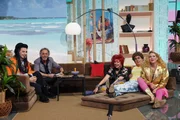 (v.l.n.r.) Bülent Ceylan; Hugo Egon Balder; Ruth Moschner; Atze Schröder; Sonya Kraus