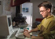 Szene aus der Sendung Schlips - Computer-Freak:(Copyright SRF)