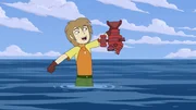 Edward und seine Geschwister machen Urlaub am Meer.