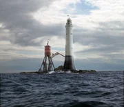 Beacon House und Leuchtturm von Bell Rock