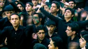 From National Geographic Channel's Inside the Koran, a gathering of young men at a mosque in Qom, Iran.