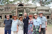 Nauke, Gisela, Ruth, Steven Gätjen, Marianne, Ernst und Theo.