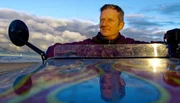 Michael Kessler am Strand von Swinemünde.