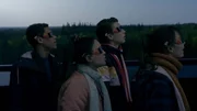 L-R: Oliver (Eliyha Altena), Anika Hunter (Kyra Smith), Sal Hunter (Daan Creyghton), Jasmyn (Sarah Nauta)