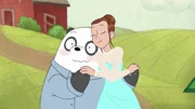 L-R: Panda Bear, Lucy