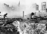 Russischer Angriff in Stalingrad