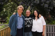 V.l.: Monty Don, Gary, Rox