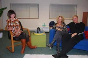 The Rawles, Presenter Dawn Porter with Lisa and Barrie Rawles