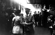 Mussolini zu Besuch bei Hitler in Deutschland (1937)