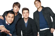 Kendall (Kendall Schmidt), Logan (Logan Henderson), James (James Maslow), Carlos (Carlos Pena).