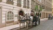 hr-fernsehen SCHÖNES ÖSTERREICH: PARADIESE AN DER DONAU, am Freitag (21.06.13) um 20:15 Uhr. Fiakerfahrt in Wien.
