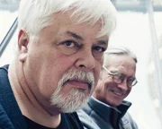Paul Watson (l.), Peter Jay Brown