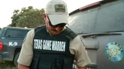 Trent Herchman wears a Texas Game Warden vest.