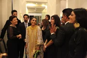 SHAHS OF SUNSET -- "Asa's Release Party" -- Pictured: (center) Asa Soltan Rahmati, Mercedes "MJ" Javid -- (Photo by: Evans Vestal Ward/Bravo)