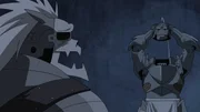 Barry (l.); Alphonse Elric (r.)