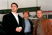 Im Bild: Gedeon Burkhard/Heinz Weixelbraun/Martin Weinek/Szene: