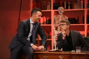 Tobias Mann gesellt sich zu Christoph Sieber.