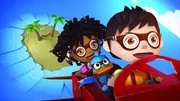 L-R: Kira, Quack and Zack.