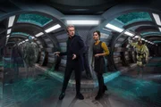 The Doctor (Peter Capaldi), Clara Oswald (Jenna Coleman)