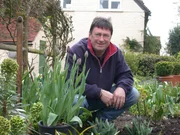 Alan Titchmarsh in Well Cottage Garden
