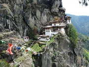 Das Kloster Tigers Nest auf 3.140 Meter Höhe.