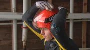 Timon beim Training auf der Bobbahn in Altenberg
(Foto für alle Folgen)