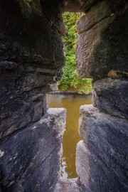 Picture Shows: Dolbadarn Castle - arrow slit