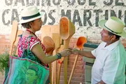 <p>Die Küchenchefin Pilar Cabrera lässt sich am liebsten vom Markt in Tlacolula und seiner bunten Umgebung inspirieren.</p>