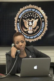 Hadert mit ihrer Vergangenheit, in der sie illegal operierte, um die ganz großen Fische dingfest machen zu können: FBI-Chefin Mayfair (Marianne Jean-Baptiste) ...