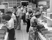 HP assembly line.