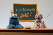 Emotionen pur: Krümel und der Professor.