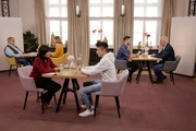 V.l.: Ingo mit Jana, Gudrun mit Thomas und Rolf mit Florian.