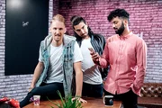 v.l. Julian Graf, Ramin Yousofzai und Robin Pickis