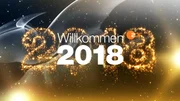 Logo "Willkommen 2018".