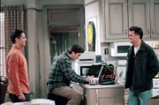 Matt LeBlanc als Joey, David Schwimmer als Ross, Matthew Perry als Chandler