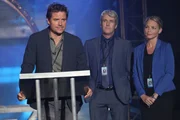 v.l.n.r.: Craig Bakus (Anthony Lemke), Peter Roebling (Bruce Dinsmore) und Fiona Henslaw (Allison Graham).