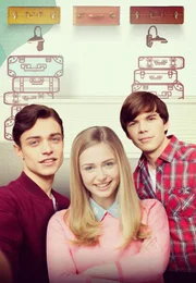 v.li.: Sean Matthews (Thomas Doherty), Skye (Sophie Simnett), Ben Evans (Luke Newton).