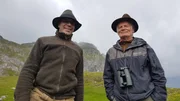 Wildbiologe Martin Forstner und Jagdpächter Christian Weiss haben in dessen Jagdrevier Steinböcke ausgesetzt.