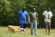 Pictured: (l-r) Brian Tyree Henry as Alfred, Miles, Donald Glover as Earnest Marks, Lakeith Stanfield as Darius.