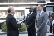 Captain Ray Holt (Andre Braugher, l.), Kevin (Mark Evan Jackson)