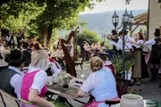 Am Irrsee wurde getanzt und musiziert.