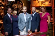 l-r Scott Diament, Jenny Pat, Richard Gauntlett, Nikolas Robinson and Gillian Anderson Price