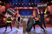 (v.l.n.r.) Sandra Bradley; Christina Obergföll; Tim Wiese; Björn Werner