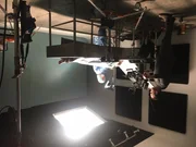 A morgue and a technician.
