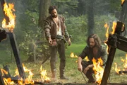 Picture shows: Zoroaster (GREGG CHILLIN) and Leonardo Da Vinci (TOM RILEY) DDS3_305_091514_1446_a