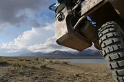 Steppe in der nördlichen Mongolei: scheinbar unendliche Weite.