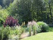 Im Privatgarten von Marion Ernst.