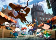 Mit ihren neuen Freunden stellen die Rugrats Paris auf den Kopf ...