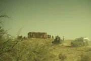Al-Zawahiri und bin Laden treffen sich in einem abgelegenen Haus in Afghanistan.