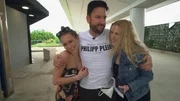 V.l.: Laura Müller, Michael Wendler und Adeline.
